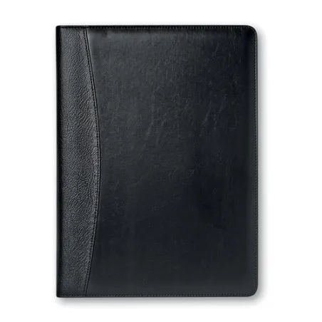 Conférencier A4 en PU personnalisé NADIA Couleurs : rouge cadeau entreprise pas cher