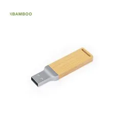 Clé USB Écologique Pratique 16GB Personnalisée Narvik Matières : coton Taille textile : M Couleurs : gris