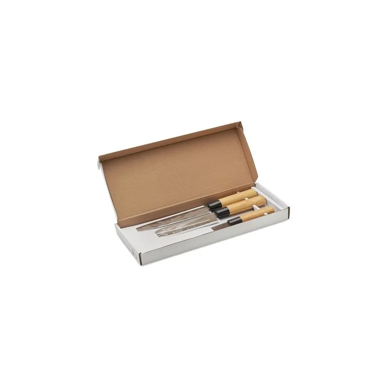 Set de 3 Couteaux Japonais TAKI - Élégance et Précision