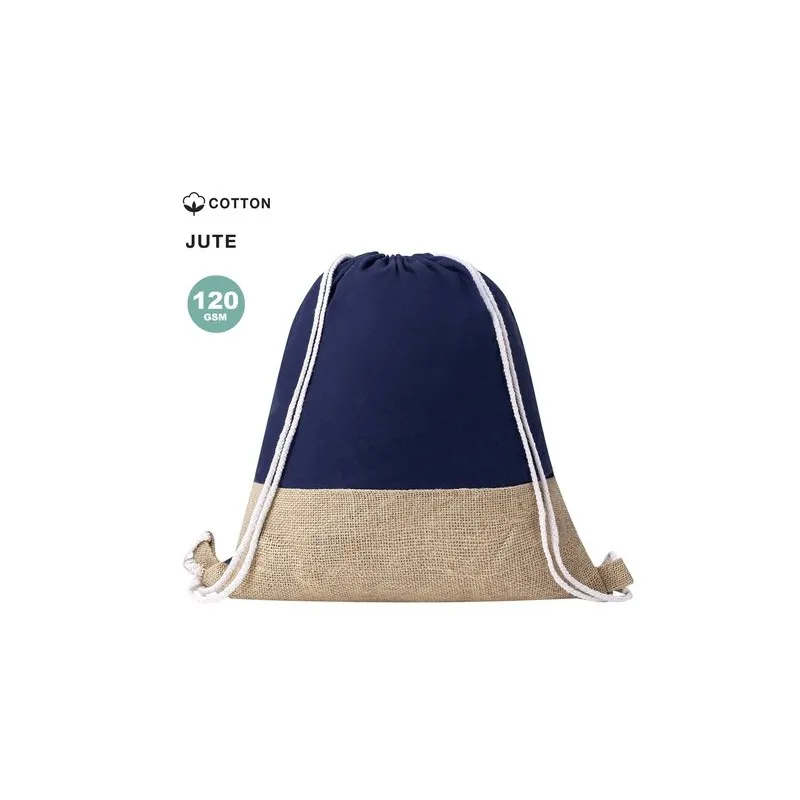 Sac à Dos Publicitaire Personnalisé Zyndrax Couleurs : noir Matières : toile recyclée objet promotionnel éco-responsable