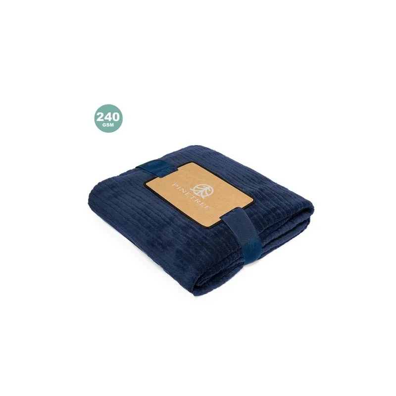 Couverture Personnalisée Écologique Cadeau d'Entreprise Cindra Couleurs : blanc goodies publicitaire événementiel