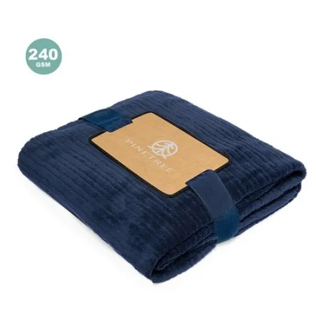 Couverture Personnalisée Écologique Cadeau d'Entreprise Cindra Matières : aluminium Couleurs : noir impression haute définition