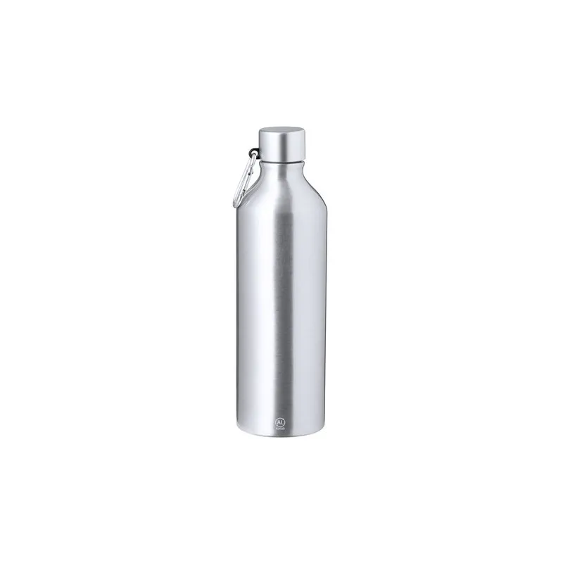 Gourde Écologique Personnalisée en Aluminium 800 ml - Winex Matières : bambou Couleurs : noir objet publicitaire robuste