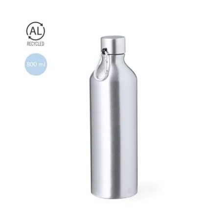 Gourde Écologique Personnalisée en Aluminium 800 ml - Winex Matières : aluminium Couleurs : bleu marquage laser ultra précis