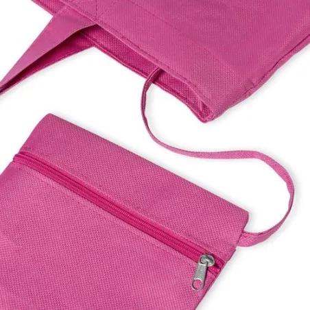 Sac de Shopping Écologique Personnalisé en Polyester - Revile Matières : polypropylène (PP) Couleurs : rouge cadeau client origi