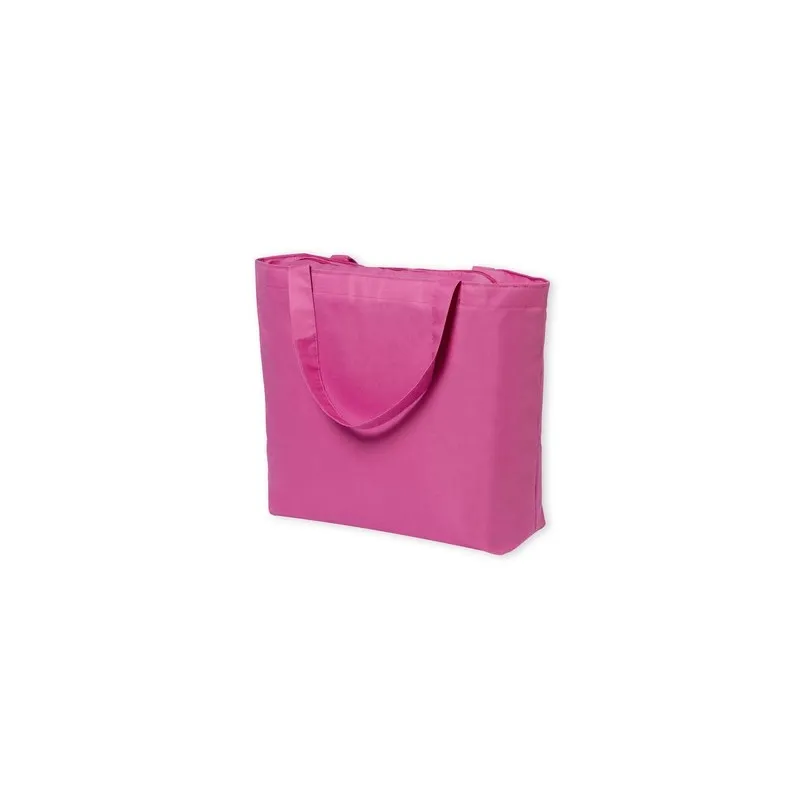 Sac de Shopping Écologique Personnalisé en Polyester - Revile Couleurs : noir objet promotionnel éco-responsable
