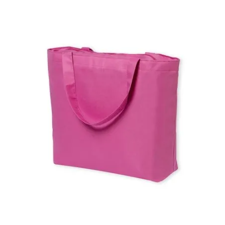 Sac de Shopping Écologique Personnalisé en Polyester - Revile Couleurs : noir objet promotionnel éco-responsable