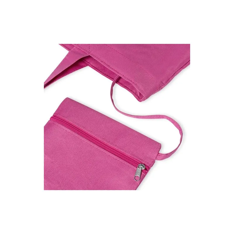 Sac de Shopping Écologique Personnalisé en Polyester - Revile Couleurs : noir impression logo haute qualité