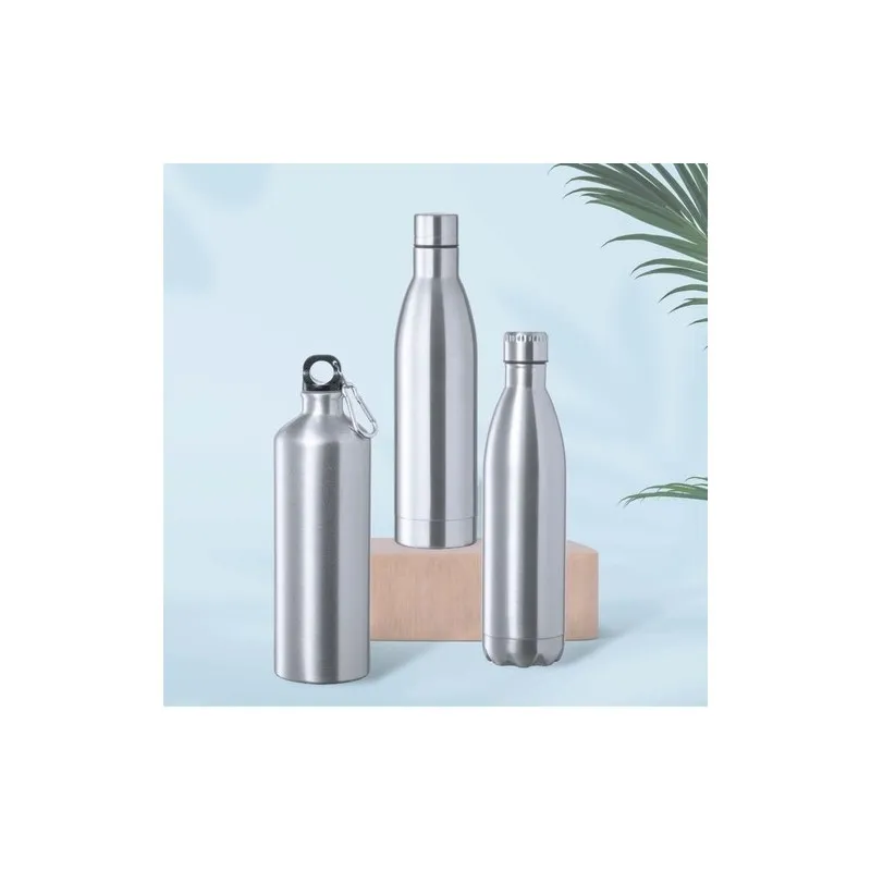 Gourde Personnalisable 1L - Bidon Pounder Matières : polypropylène (PP) Couleurs : gris goodies publicitaire événementiel