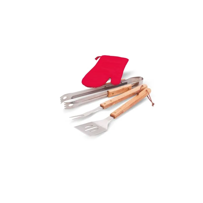 Tablier BBQ DONAU EAST avec gant et outils