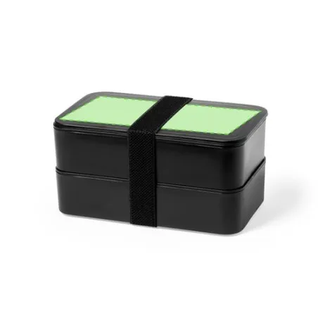 Gamelle Personnalisée Écologique - Boîte à Lunch Vilma Matières : PET recyclé Couleurs : rouge personnalisation rapide en France