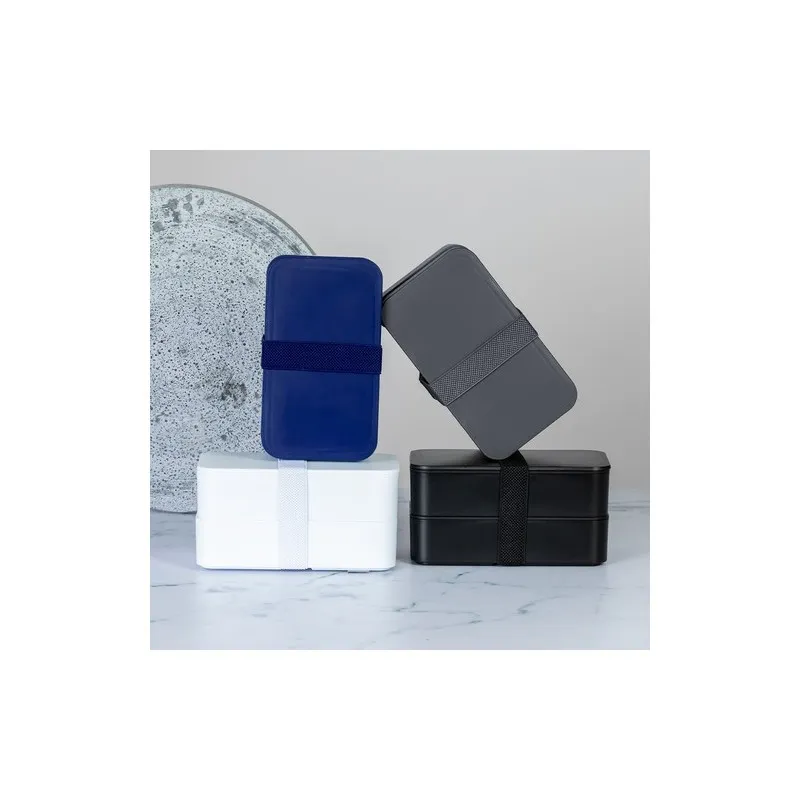 Gamelle Personnalisée Écologique - Boîte à Lunch Vilma Matières : coton recyclé Couleurs : rose objet publicitaire robuste