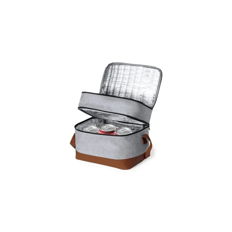 Glacière Isotherme Personnalisée Durable - Chandak Matières : coton recyclé Couleurs : bleu impression haute définition