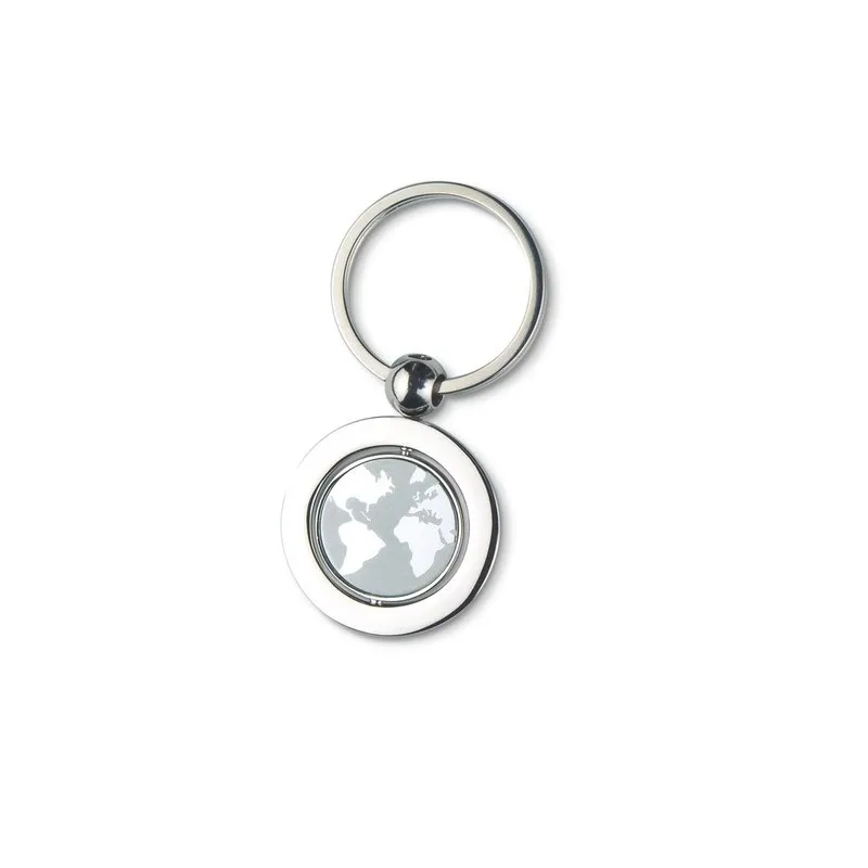 Porte-clés Personnalisés Écologiques - GLOBY Matières : polyester Taille textile : S Couleurs : orange