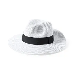 Chapeau publicitaire pas cher personnalisé Teilor Matières : polyester Taille textile : L Couleurs : blanc