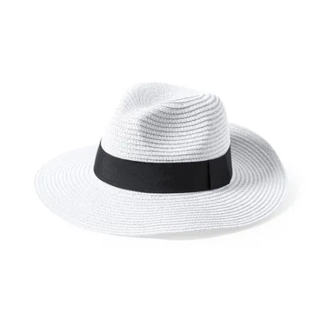 Chapeau publicitaire pas cher personnalisé Teilor Matières : polyester Taille textile : L Couleurs : blanc