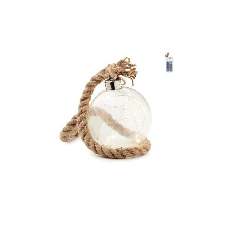 Boule en verre LED BAUBLI - Éclairez vos fêtes !