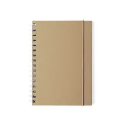Cahier Personnalisable Écologique Zubar Matières : aluminium Couleurs : blanc