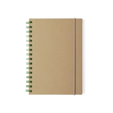 Cahier Personnalisable Écologique Zubar Matières : aluminium Couleurs : blanc cadeau client original