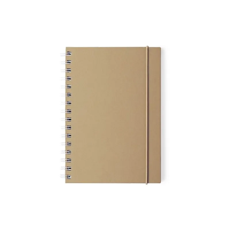 Cahier Personnalisable Écologique Zubar Matières : aluminium Couleurs : blanc goodies personnalisé en stock