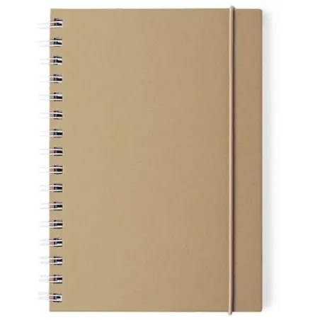 Cahier Personnalisable Écologique Zubar Matières : aluminium Couleurs : blanc goodies personnalisé en stock