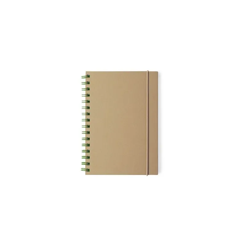 Cahier Personnalisable Écologique Zubar Matières : aluminium Couleurs : rouge personnalisable avec votre logo