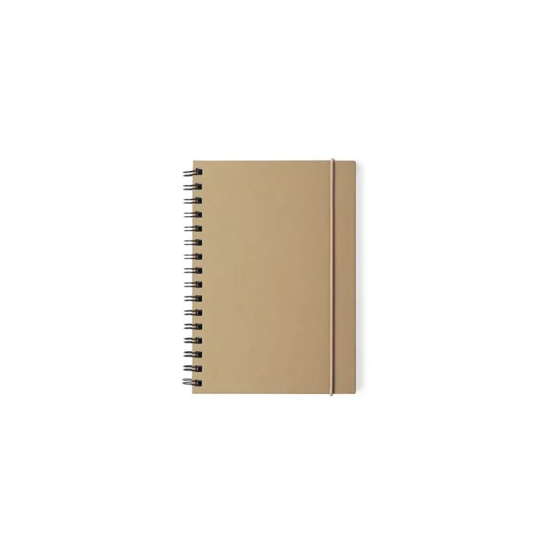 Cahier Personnalisable Écologique Zubar Matières : aluminium Couleurs : rouge impression logo haute qualité