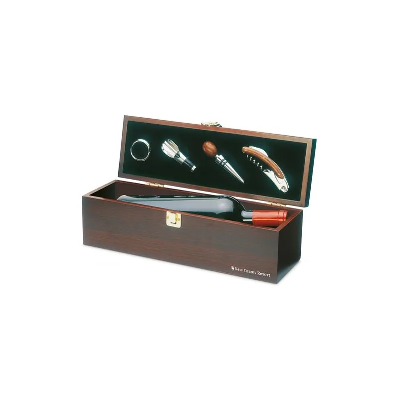 Coffret à Vin en Bois COSTIERES - Élégance et Praticité