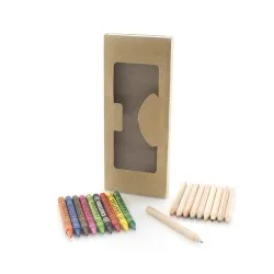 Set Aladín - Ensemble de Crayons Colorés 19 Pièces