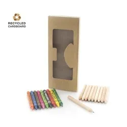 Set Aladín - Ensemble de Crayons Colorés 19 Pièces 2