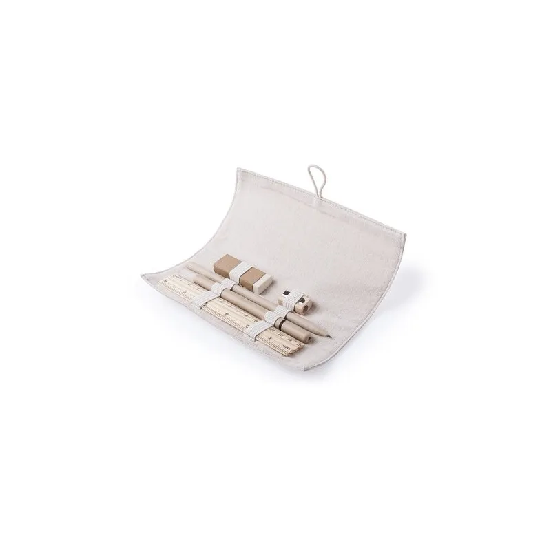 Trousse Personnalisée Publicitaire Sulpox - Objets Taille textile : M Couleurs : gris Matières : polyester recyclé personnalisab