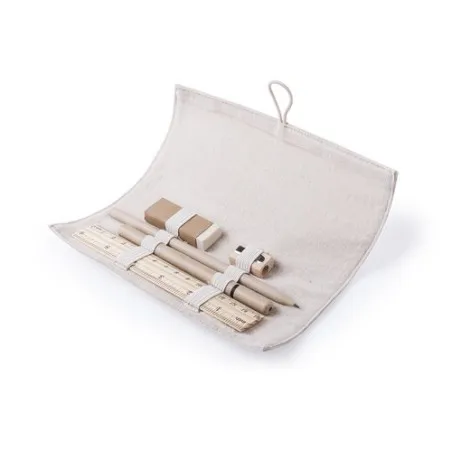 Trousse Personnalisée Publicitaire Sulpox - Objets Taille textile : M Couleurs : gris Matières : polyester recyclé personnalisab