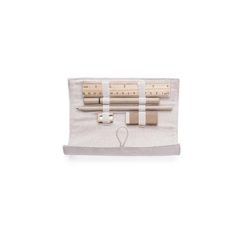 Trousse Personnalisée Publicitaire Sulpox - Objets Taille textile : M Couleurs : gris Matières : polyester recyclé cadeau entrep