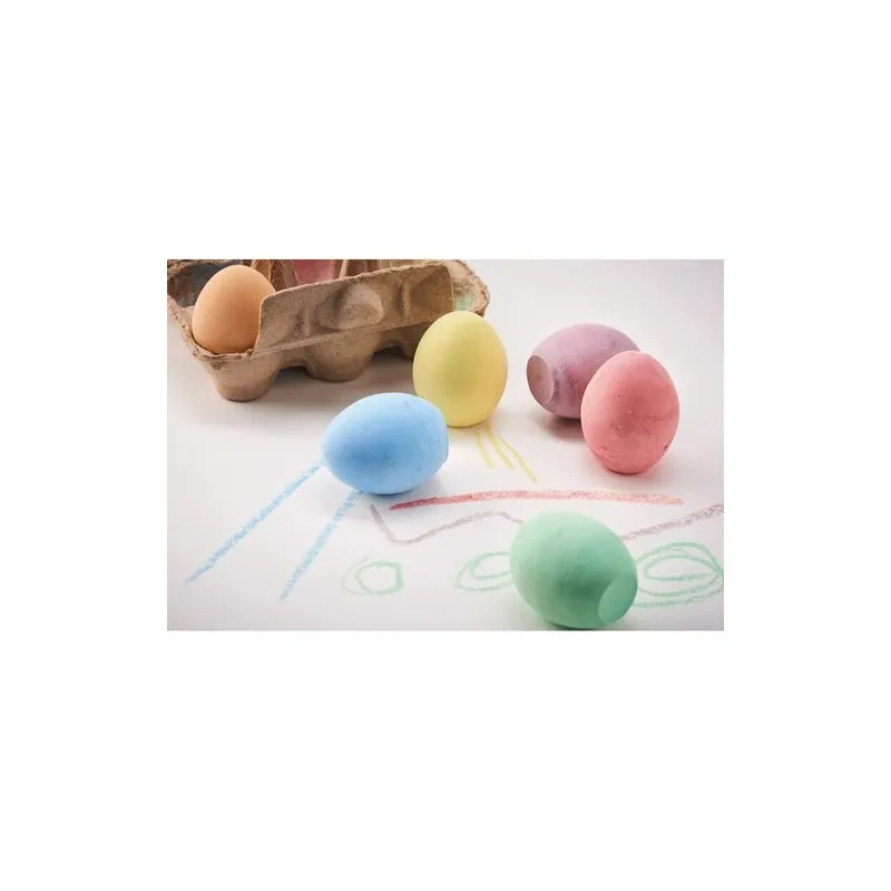 6 Craies Originales en Boîte à Œufs TAMAGO