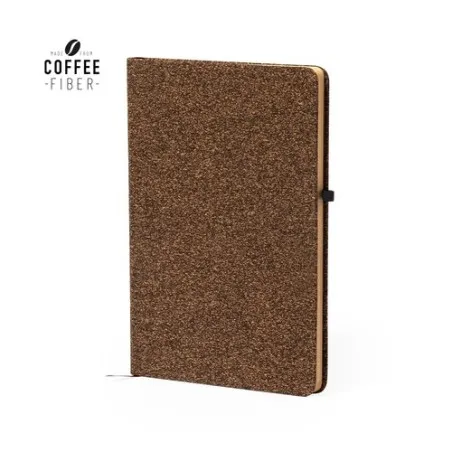 Bloc-notes personnalisé pas cher Glampex Matières : coton Couleurs : marron personnalisable avec votre logo