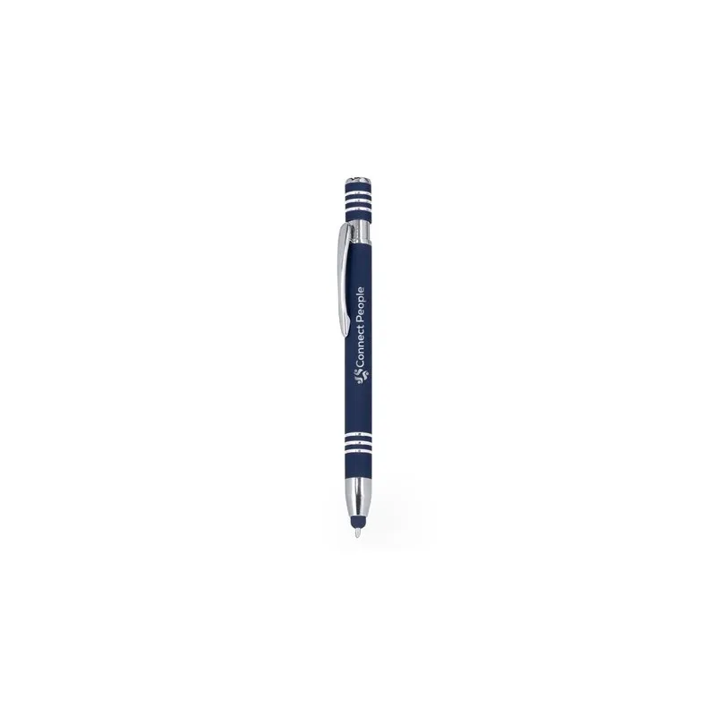 Stylet bille personnalisé pas cher Harkin Matières : polyester Couleurs : bleu cadeau collaborateur premium