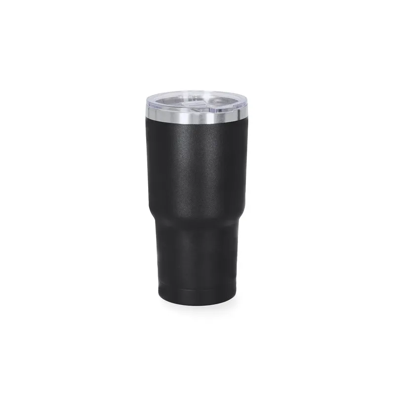 Verre thermique personnalisé pas cher Haftal Matières : polyester Couleurs : bleu marine marquage laser ultra précis