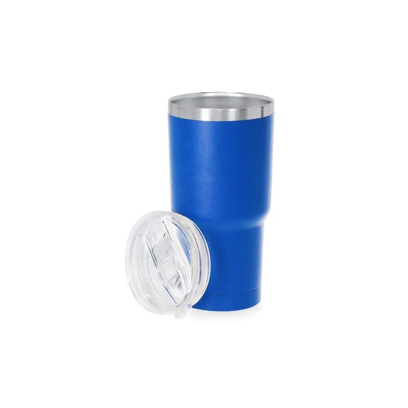 Verre thermique personnalisé pas cher Haftal Matières : polyester Couleurs : noir goodies personnalisé en stock