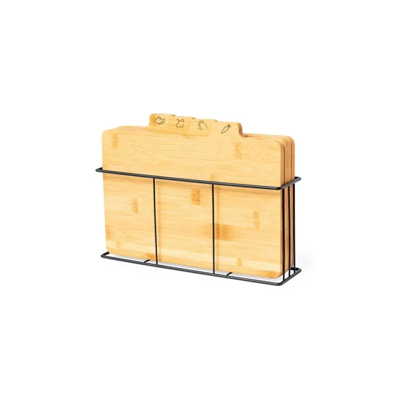 Set de Planche à Découper Personnalisée Sendak Matières : aluminium Couleurs : rouge cadeau entreprise pas cher