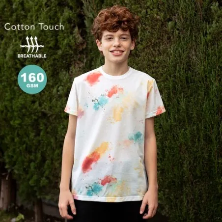 T-Shirt Enfant Personnalisé Confortable et à la Mode Hearvin Matières : polaire Couleurs : gris cadeau entreprise pas cher
