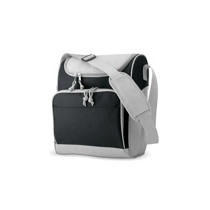 Sac isotherme personnalisé avec poche Zipper idéal pour vos sorties Matières : papier Couleurs : blanc cadeau entreprise pas che