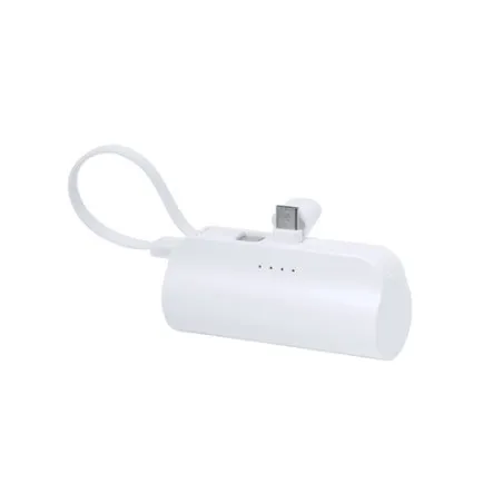 Power Bank Écologique 5000 mAh Personnalisée Pas Cher Laford Matières : coton Taille textile : XL Couleurs : jaune