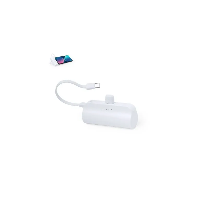 Power Bank Écologique 5000 mAh Personnalisée Pas Cher Laford Matières : coton Taille textile : XL Couleurs : jaune personnalisab