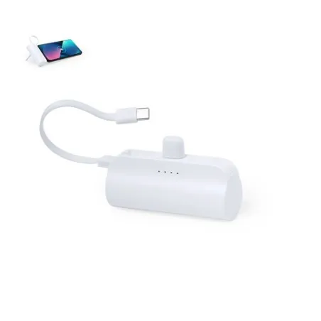 Power Bank Écologique 5000 mAh Personnalisée Pas Cher Laford Matières : coton Taille textile : XL Couleurs : jaune personnalisab