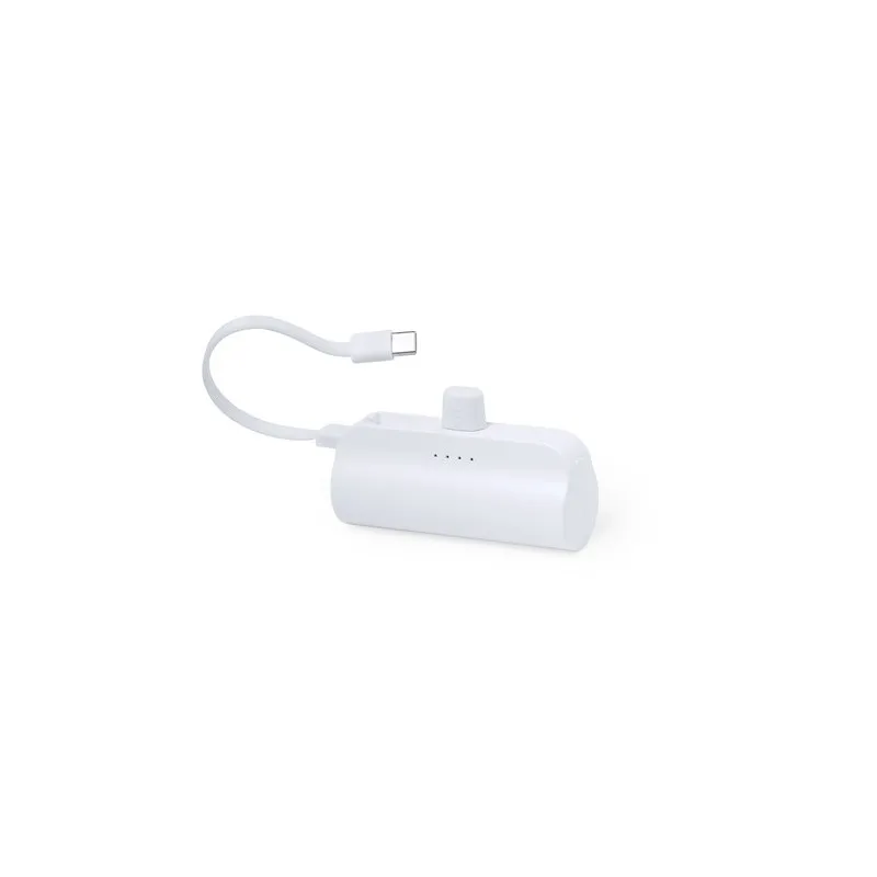 Power Bank Écologique 5000 mAh Personnalisée Pas Cher Laford Matières : coton Taille textile : XL Couleurs : jaune cadeau entrep