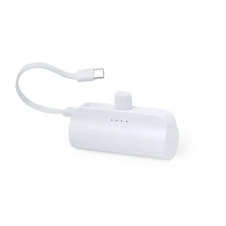 Power Bank Écologique 5000 mAh Personnalisée Pas Cher Laford Matières : coton Taille textile : XL Couleurs : jaune cadeau entrep