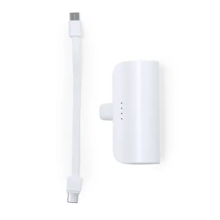 Power Bank Écologique 5000 mAh Personnalisée Pas Cher Laford Matières : coton Taille textile : XL Couleurs : jaune livraison exp