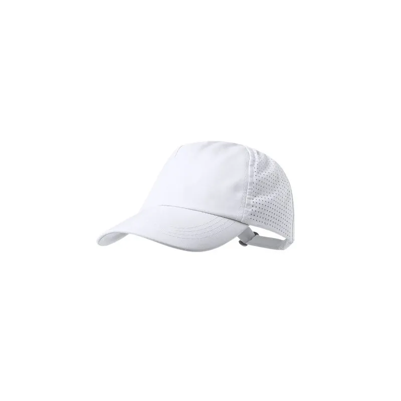 Casquette Publicitaire Unique Karola Matières : coton Taille textile : M Couleurs : blanc personnalisable avec votre logo