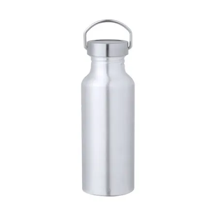 Gourde Écologique Personnalisable - Zandor Matières : pongée Couleurs : bleu objet publicitaire robuste