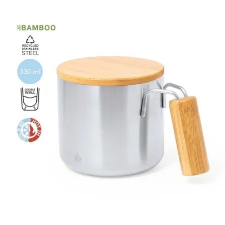 Tasse Thermique Claire - Écologique et Élégante